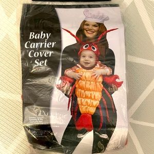 Baby lobster carrier costume
